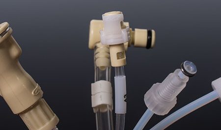 Plastic Tubes Used in In Vitro Diagnostics Testing Machines with Various Fittings