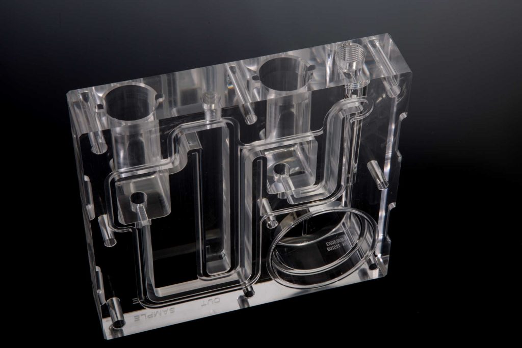 CNC Precision Machined Plastic Manifold