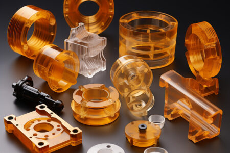 CNC milled Ultem parts