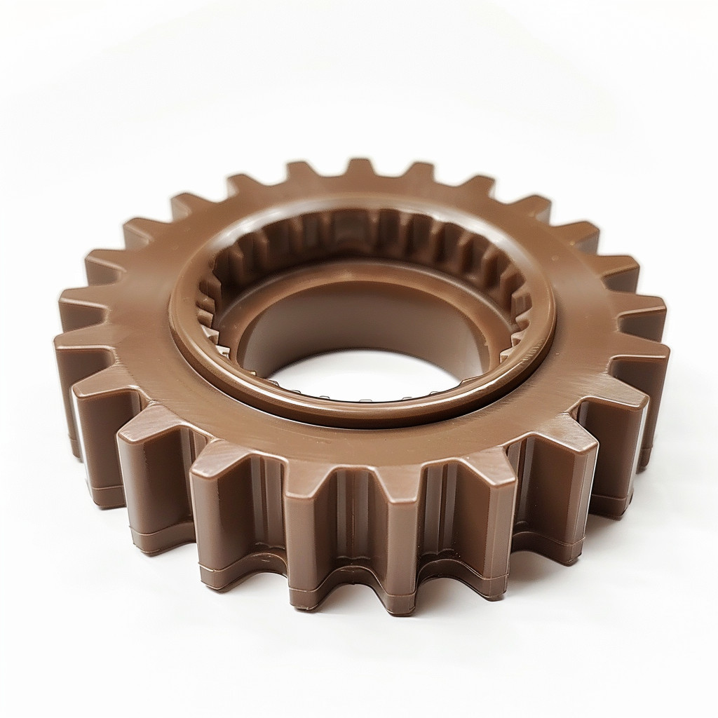 Vespel gear cnc machined part